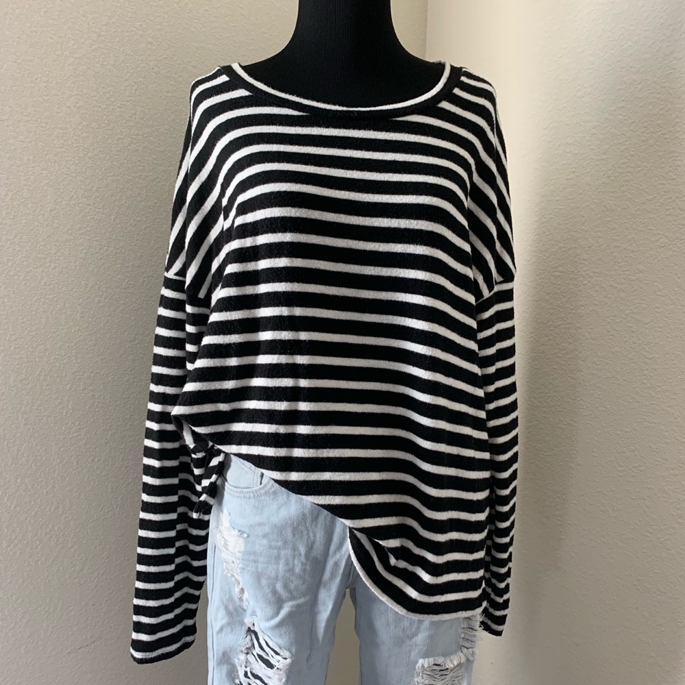 Comfy striped sweater